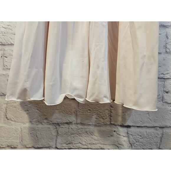 Shadowline Vintage Women's‎ Nightgown Lace Scalloped Hem Lght Pink Small - Picture 8 of 16